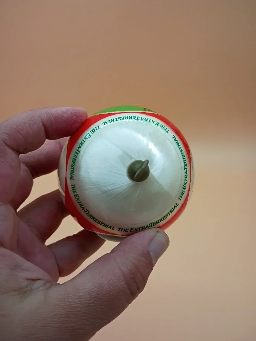 Vintage 80's ET: The Extra-Terrestrial Christmas Ornament Satin Ball